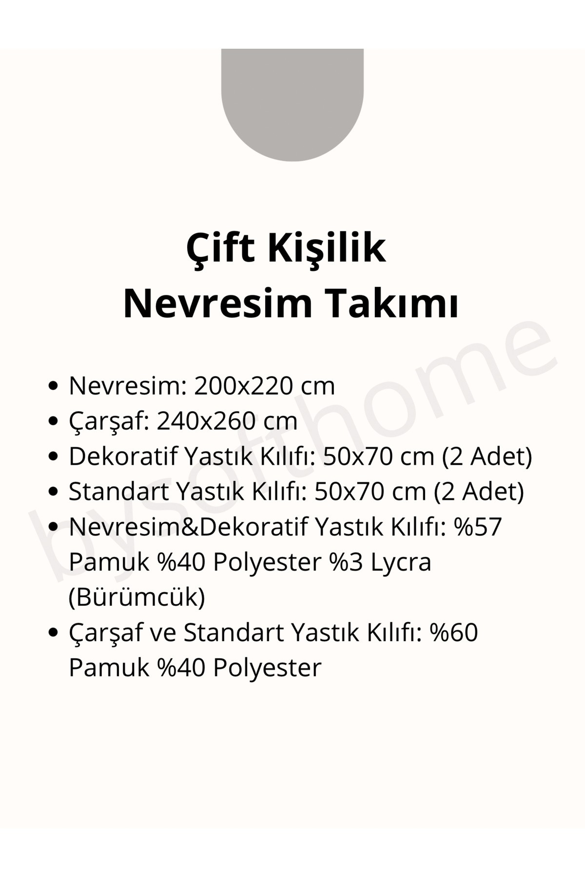LINY SUNGAI BEJ Çift Kişilik Nevresim Takımı