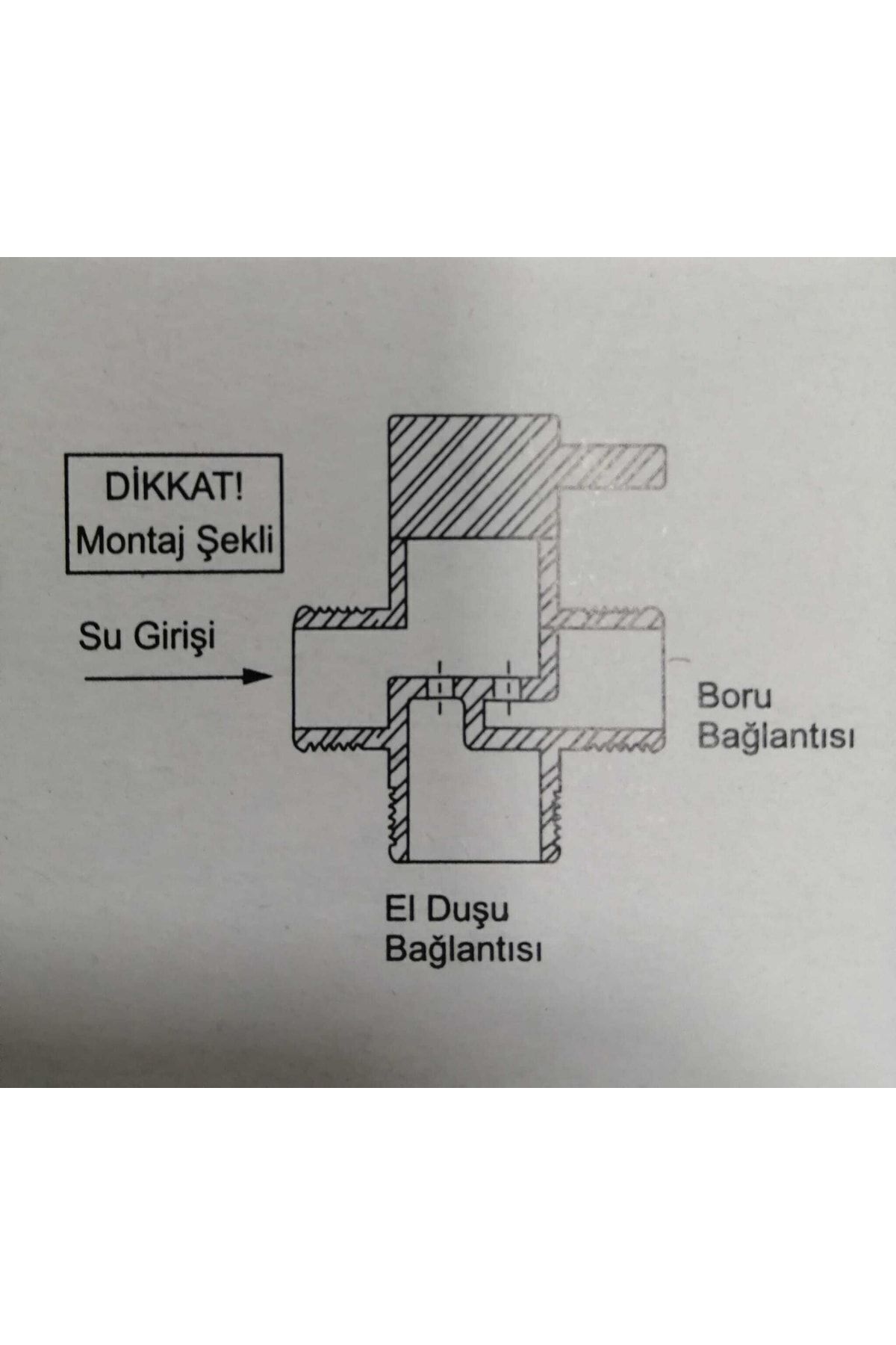 Robot Duş Seti Yönlendirici Pirinç Ayırıcı