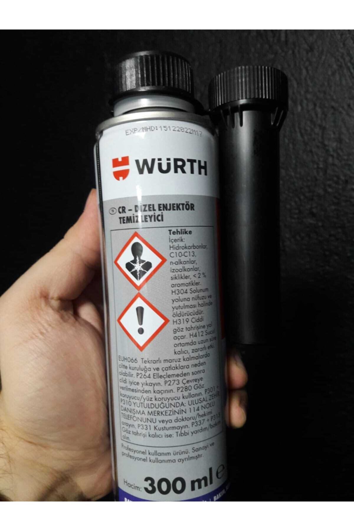 Dizel Yakıt Sistem Ve Enjektör Temizleyici 300ml