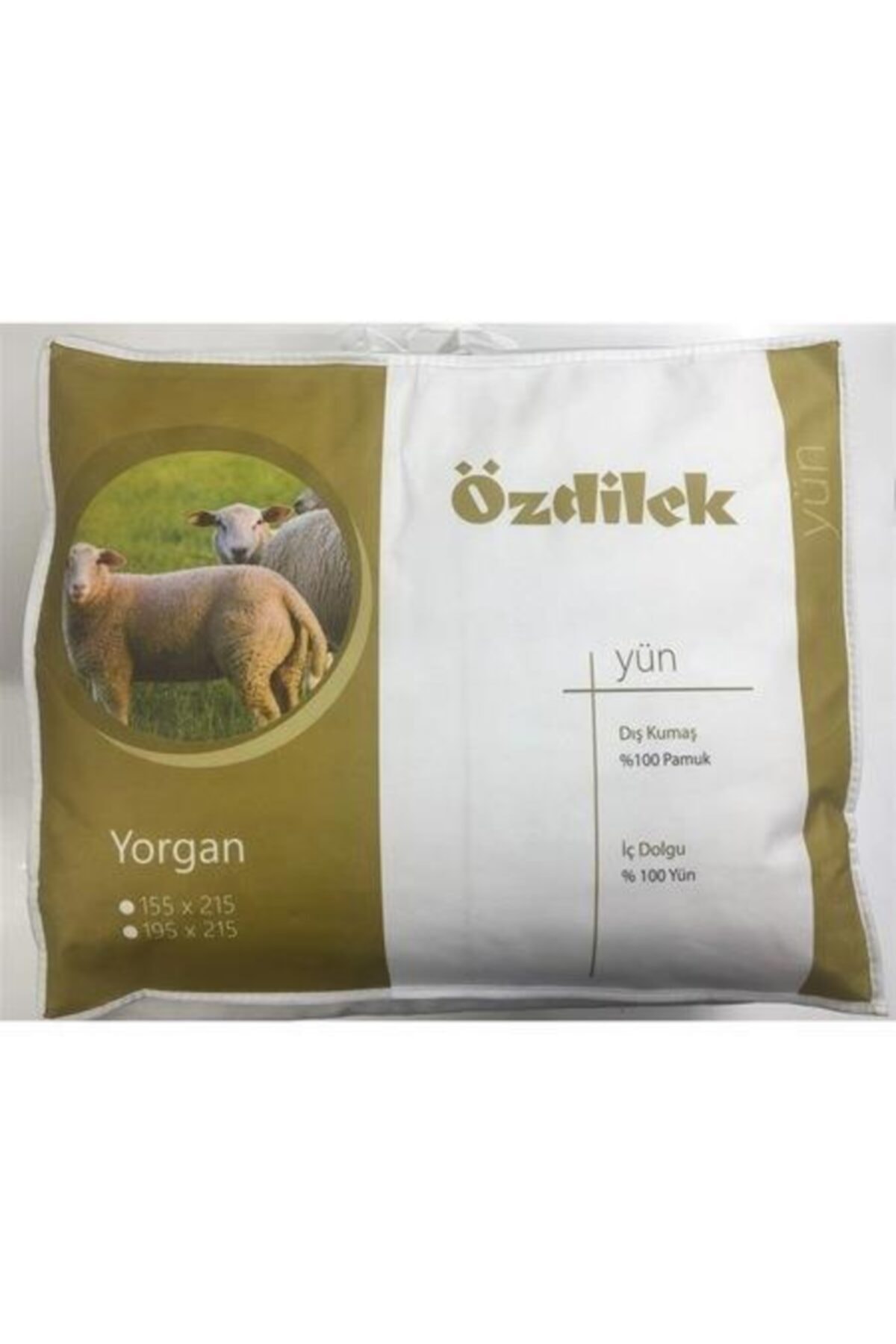 Tek Kişilik %100 Yün Yorgan Woolmark