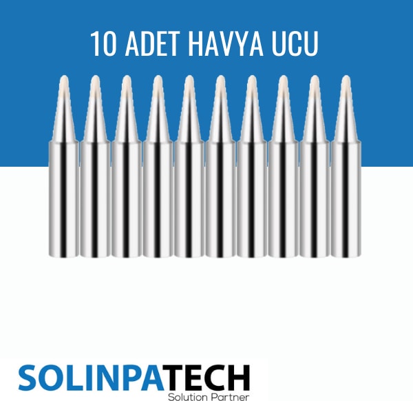10 Adet 900-M-T-B 1.2 mm Yüksek Kalite Havya Ucu