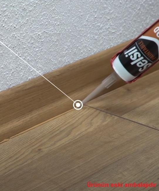 Yağmura Dayanıklı Silikonize Mastik Gri 485 Gr. - 5 Adet