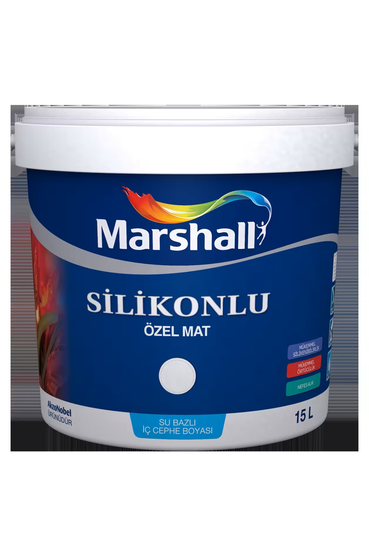 Silikonlu Özel Mat Iç Cephe Boyası Avakado