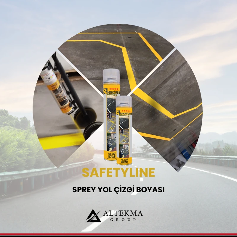 Safetyline -Sprey Yol Çizgi Boyası 500 ml