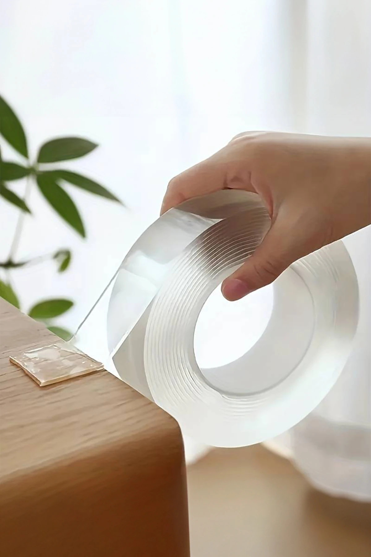 Duvara Tablo Albüm Obje Dekor Asmak Için Iz Bırakmaz Çift Taraflı Nano Bant 3 Mt Güçlü Yapıştırıcı