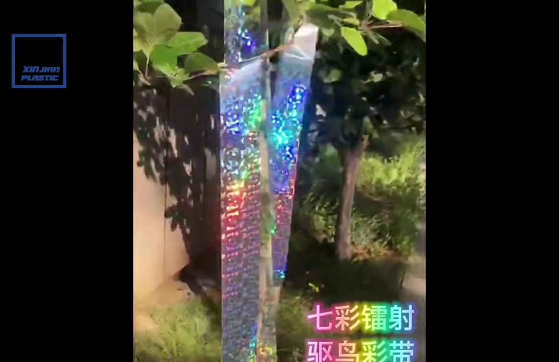 OZKUVVET Premium Kuş Kondurmaz Rahatsız Eden Şerit Bant 45 mm x 50 mt Yansıtıcı Kuşsavar Çatı Hologram Bandı