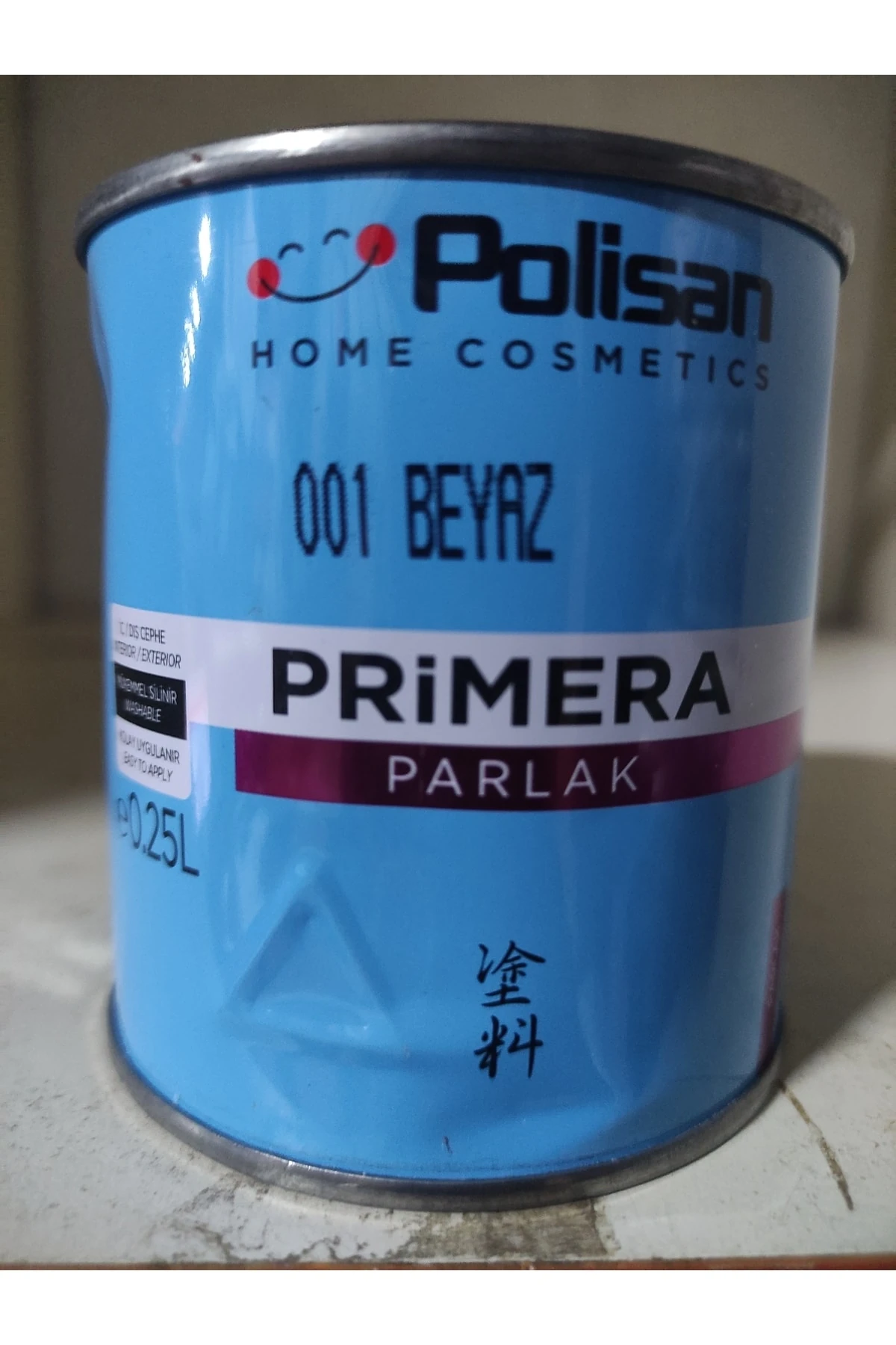 Primera *beyaz* Parlak Sentetik Boya 0.25