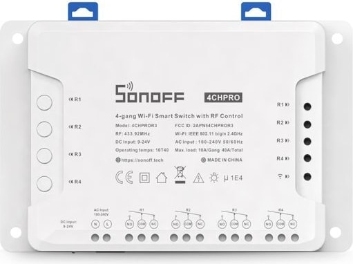 4chpror3 Rf Kontrollü 4'lü Wi-Fi Akıllı Anahtar