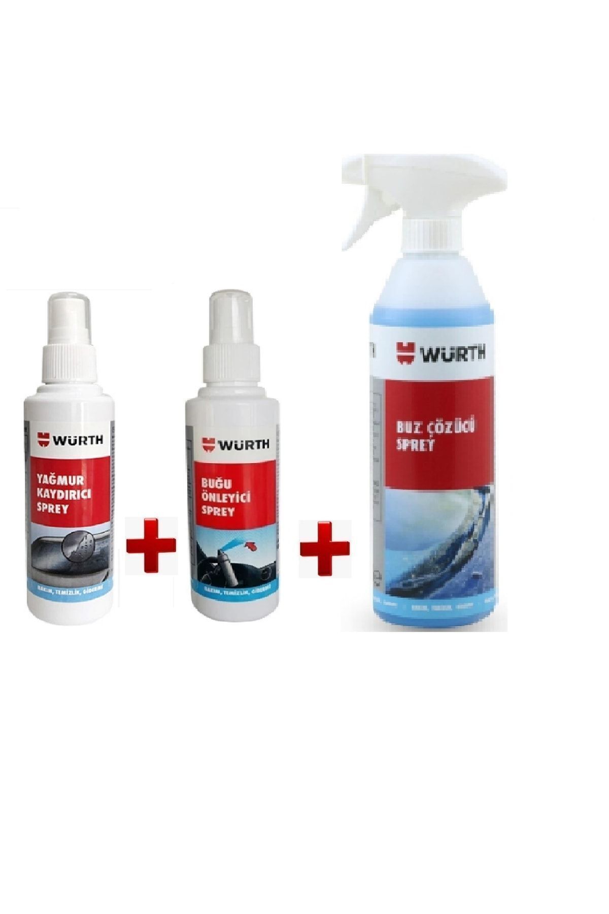 Buz Çözücü Sprey & Yağmur Kaydırıcı & Buğu Önleyici