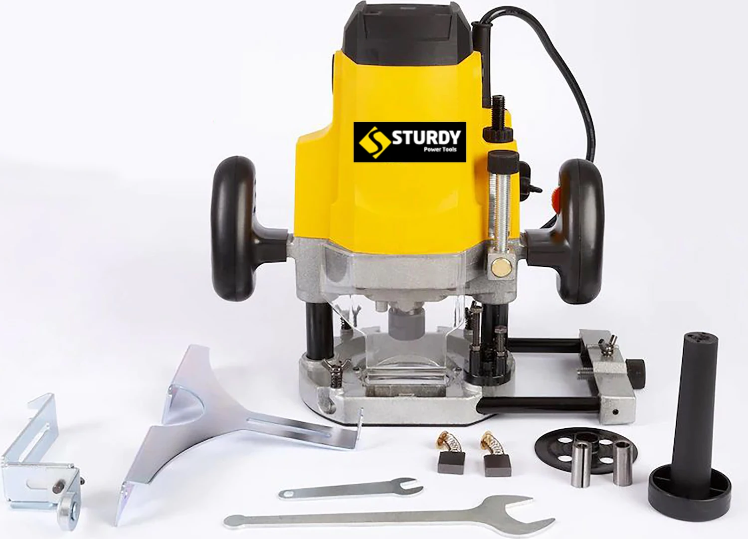 Power Tools 2600 Watt 6 - 8 mm Pens Magnezyum Gövde Profesyonel Freze Makinesi