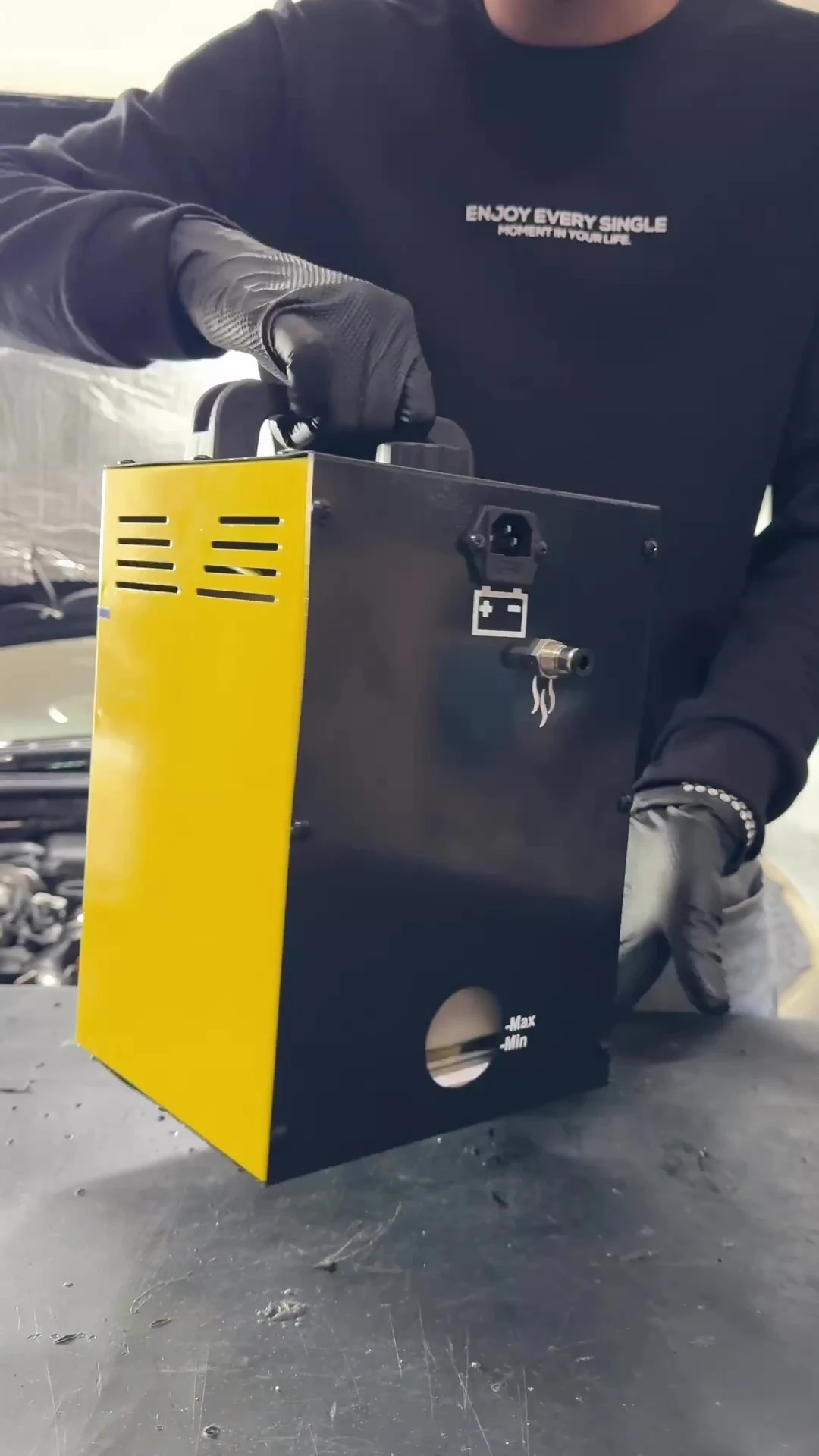 Duman Dedektörü Uyumlu Araç Kaçak Bulma Makinesi Ustaların Yardımcısı Duman Kaçak Test Cihazı