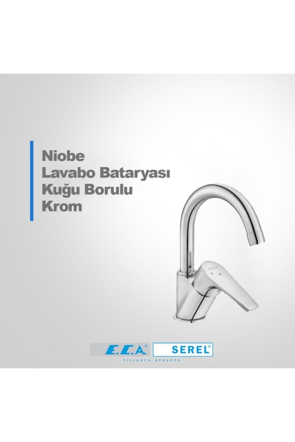 Niobe Kupu Borulu Lavabo Bataryası