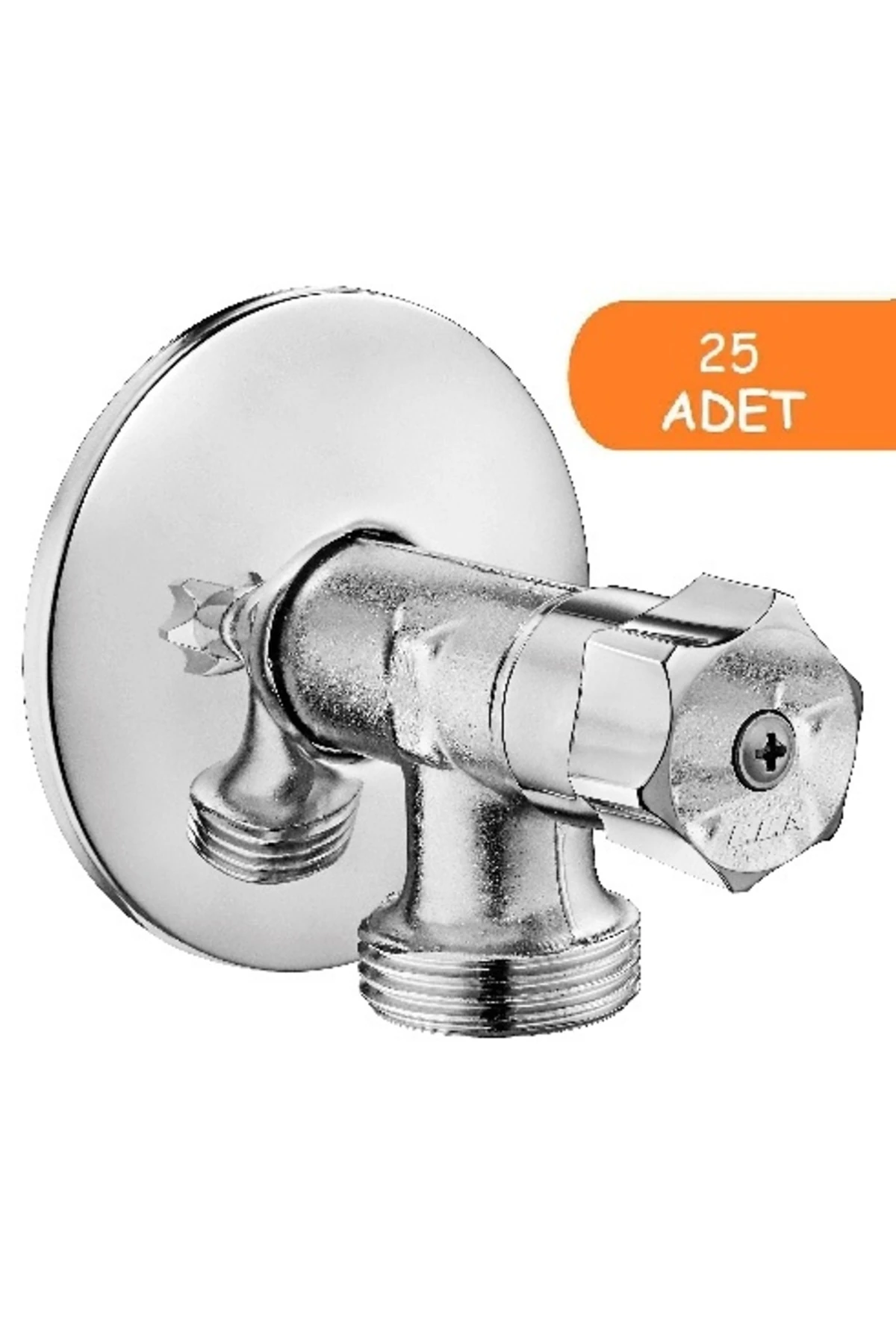 25 Adet ECA Çamaşır Musluğu Poşet Ambalajlı 102109452 E.C.A.