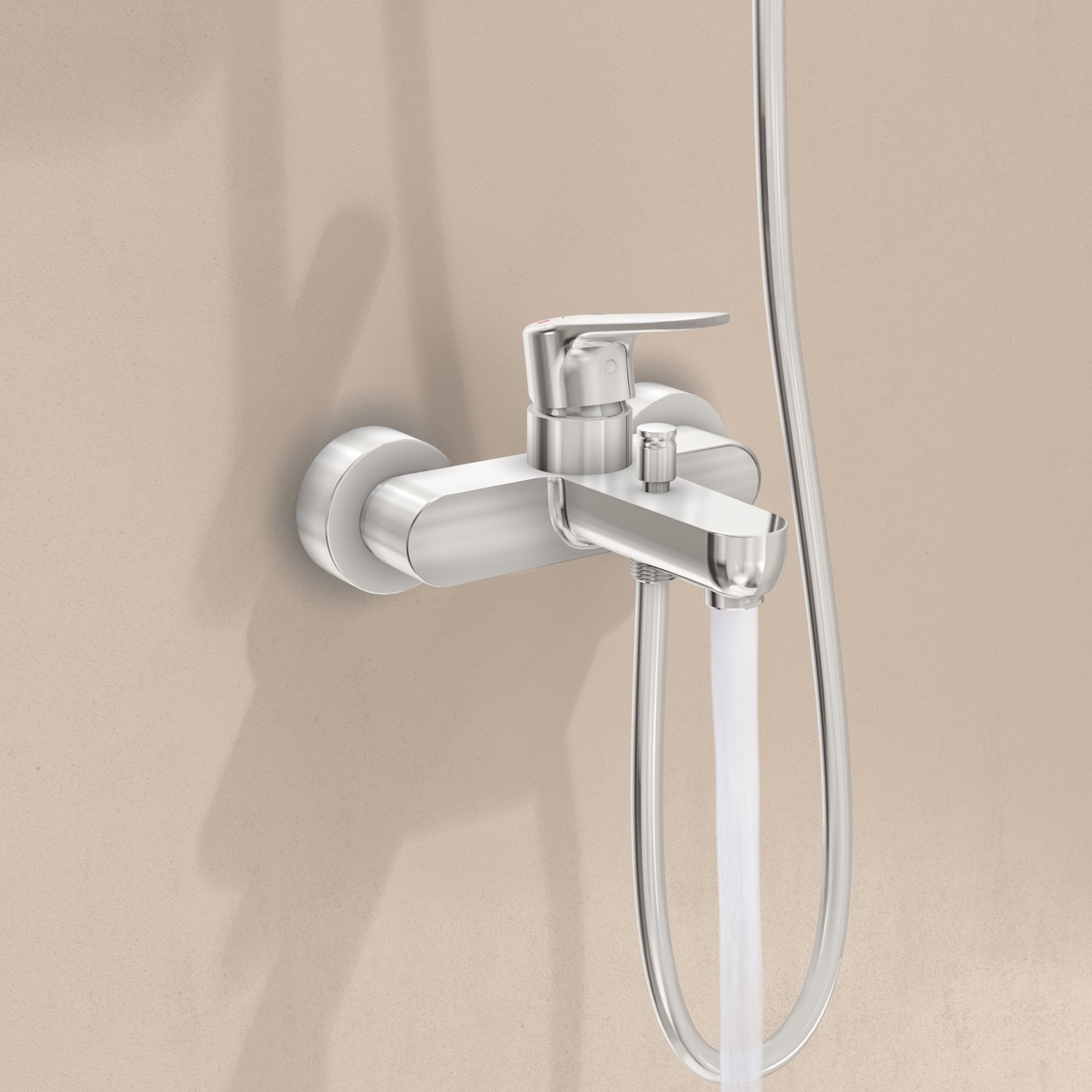 Root Round A42725 Banyo Bataryası, Krom