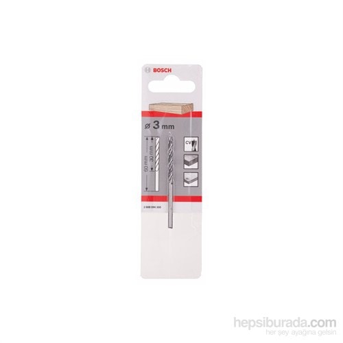 Ahşap Matkap Ucu 3*60 mm