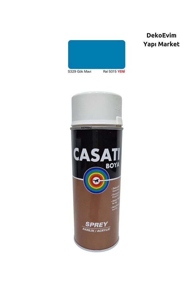 Sprey Boya S329 Gök Mavi 400 Ml.