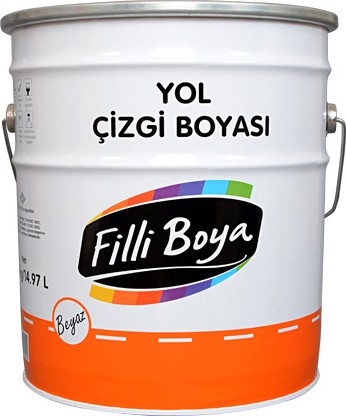 Yol Çizgi Boyası 25 kg (Beyaz & Sarı & Siyah)
