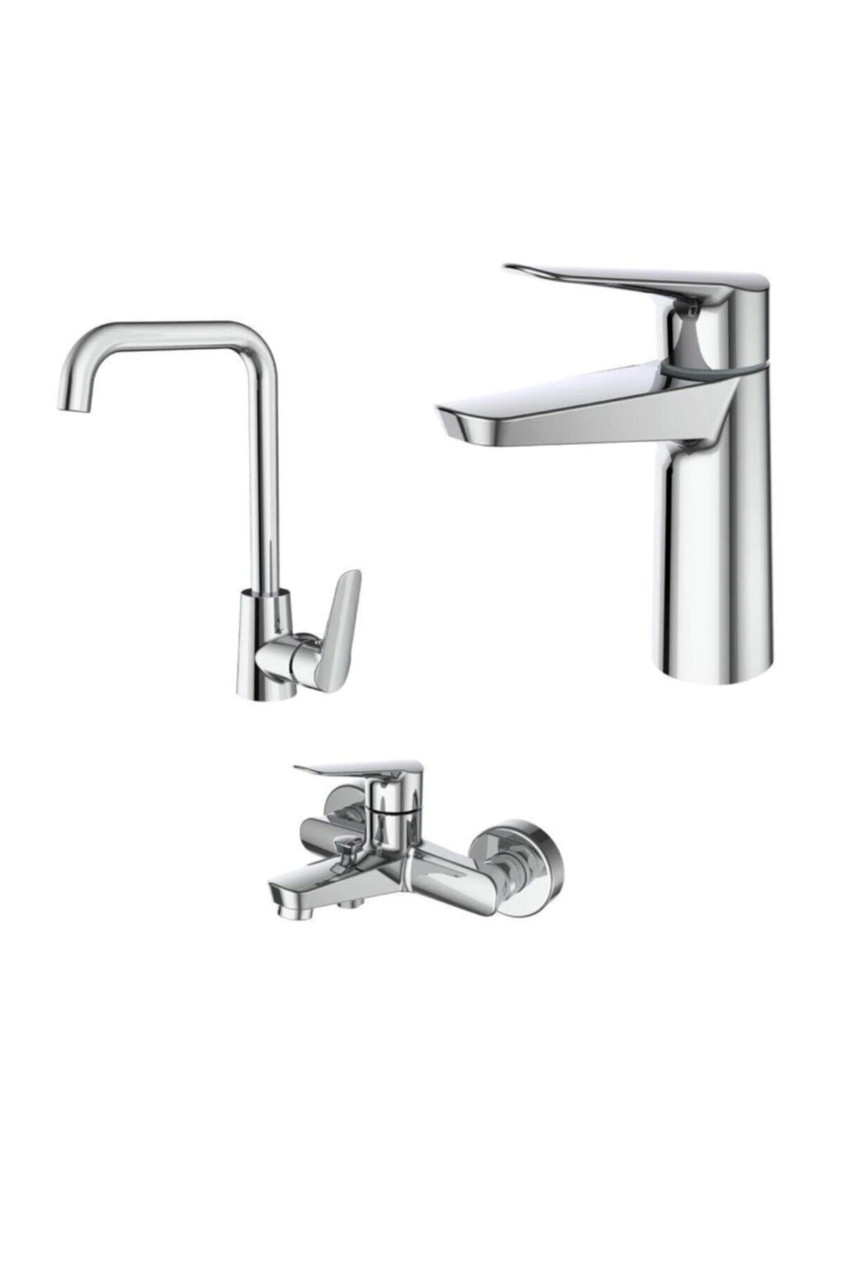 Bevel Banyo + Lavabo + Mutfak Batarya Seti