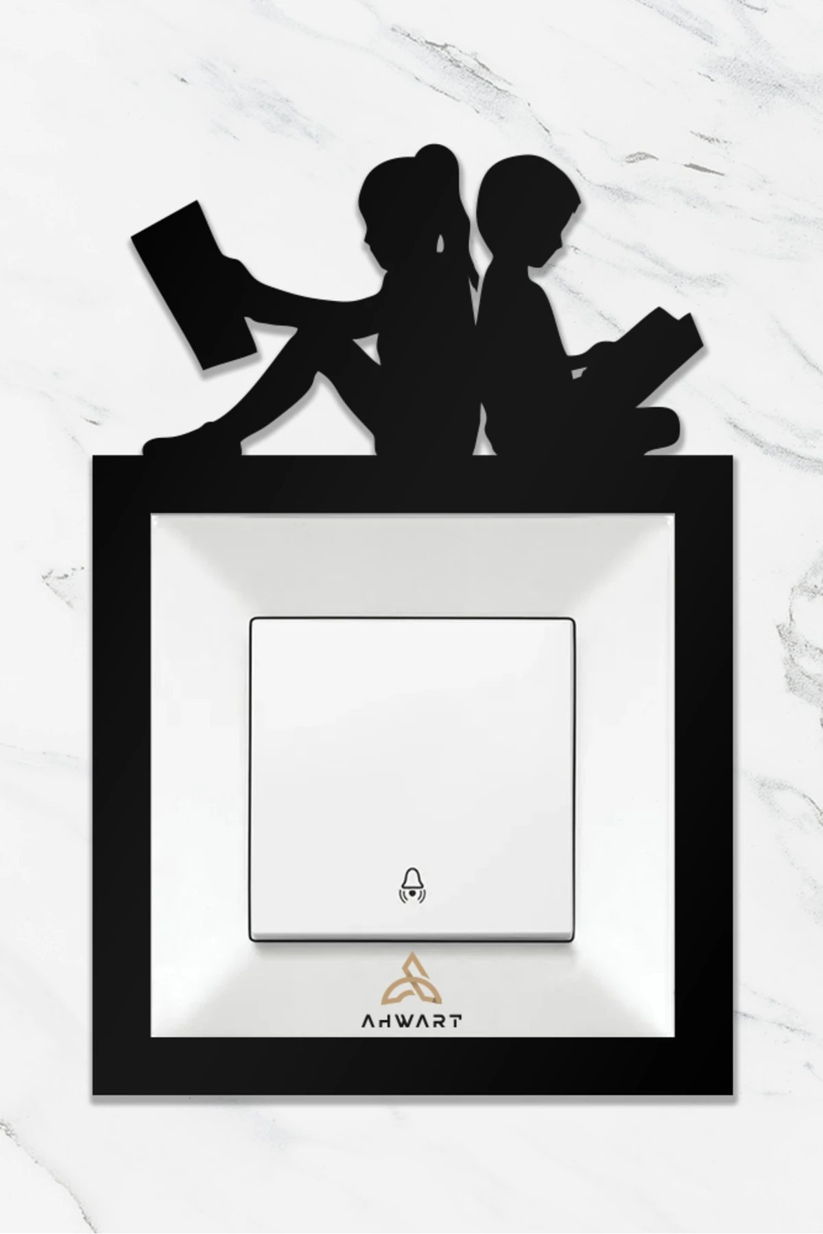 Çocuk Odası Ahşap Priz Çerçevesi, Dekoratif Priz ve Anahtar Çerçevesi