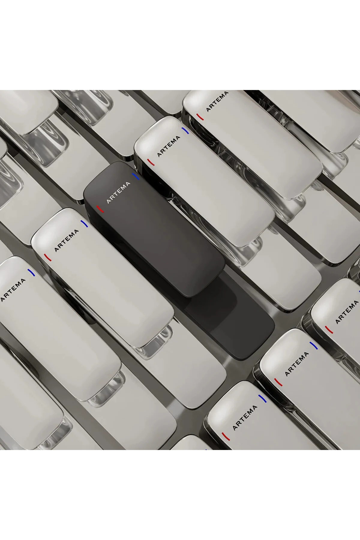 Lavabo Bataryası, Root Square, Yüksek, Mat Siyah, A4273136