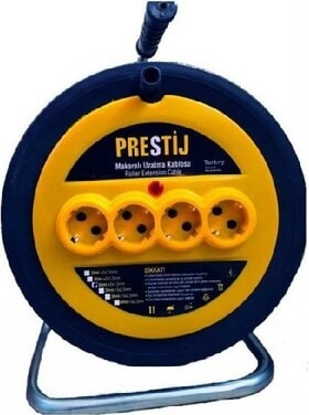 Makaralı Elektrik Uzatma Kablosu 30 mt 3X25 Mm2
