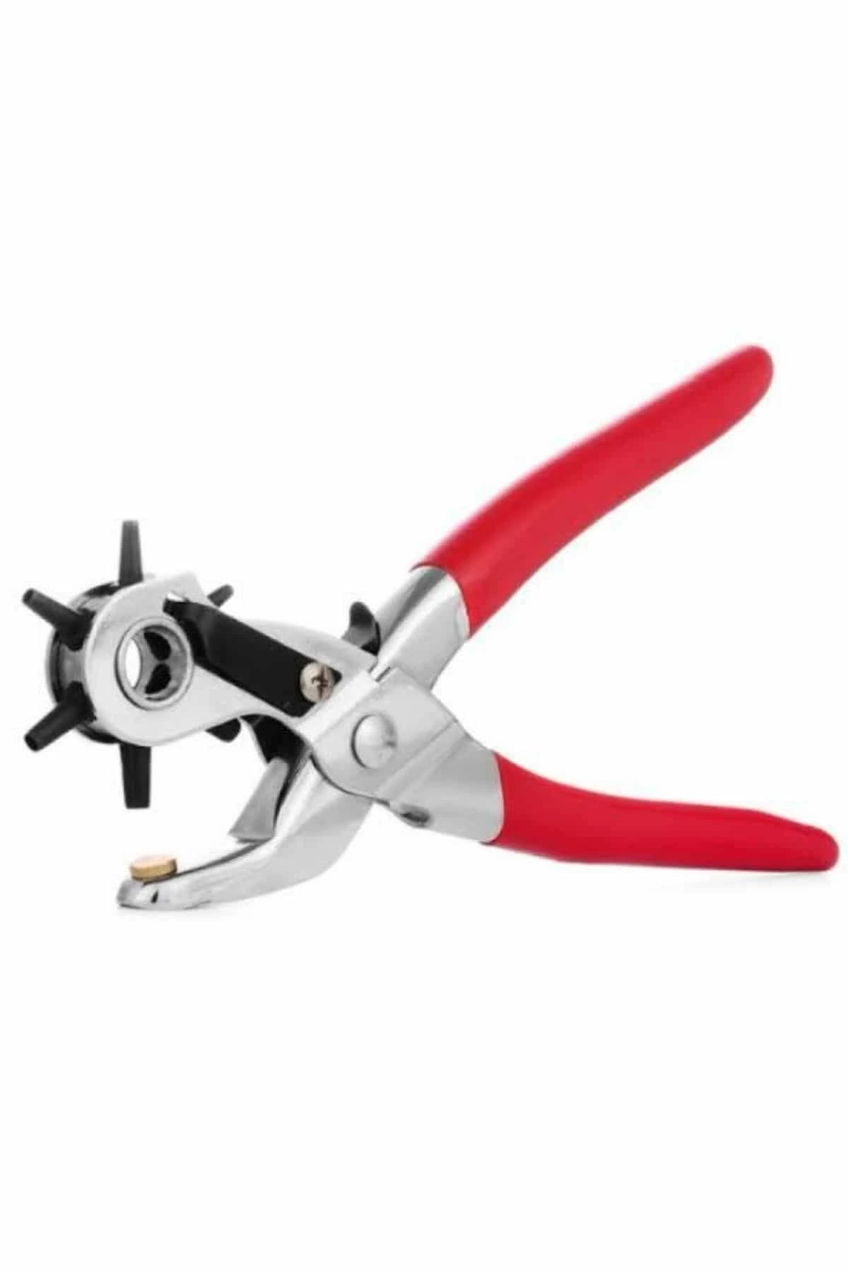 TECHMRT Kemer Delme Pensesi 6 Farklı Boyutta Kemer Delici Ev (105257) Deri Kemer