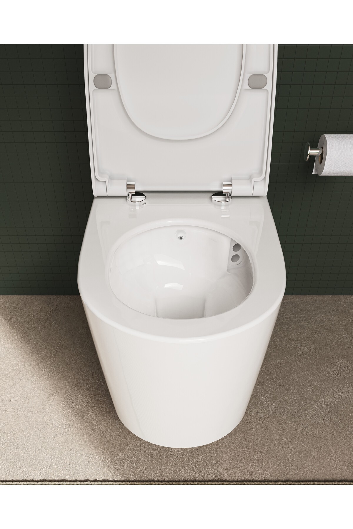 Nest Quantumflush 7870b403-0090 Asma Klozet, Beyaz