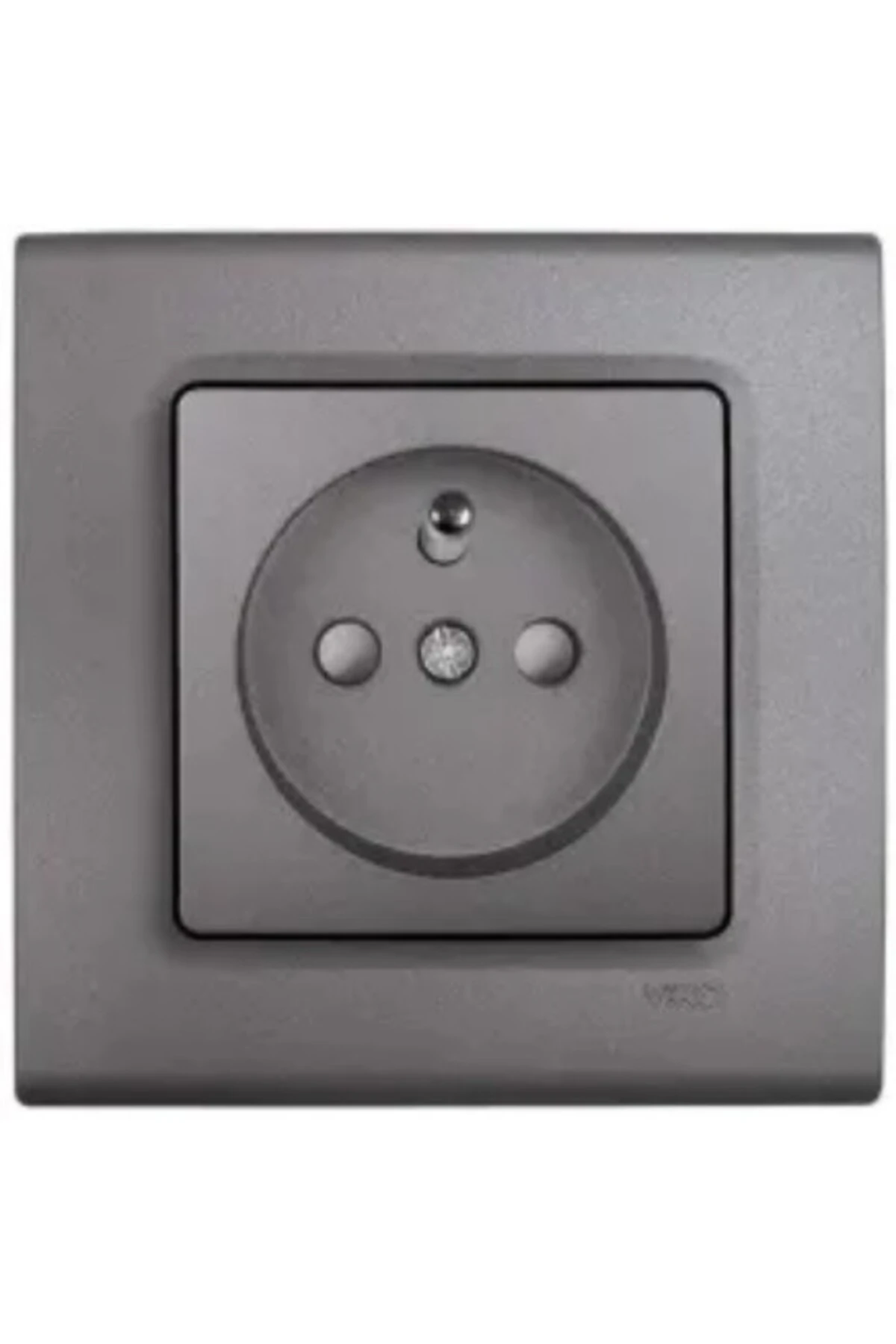 LİNNERA UPS (FRANSIZ) PRİZ GRANİT GRİSİ (ÇERÇEVE DAHİL)