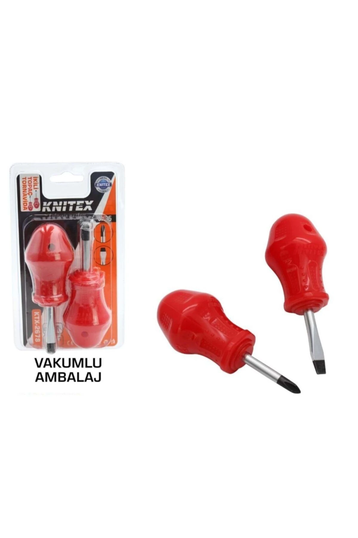 KTX2678 Topaç 2’li Tornavida Seti – Pratik ve Dayanıklı