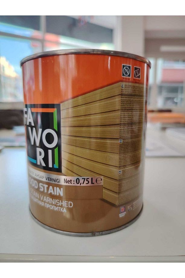 Wood Stain Vernikli Ahşap Koruyucu