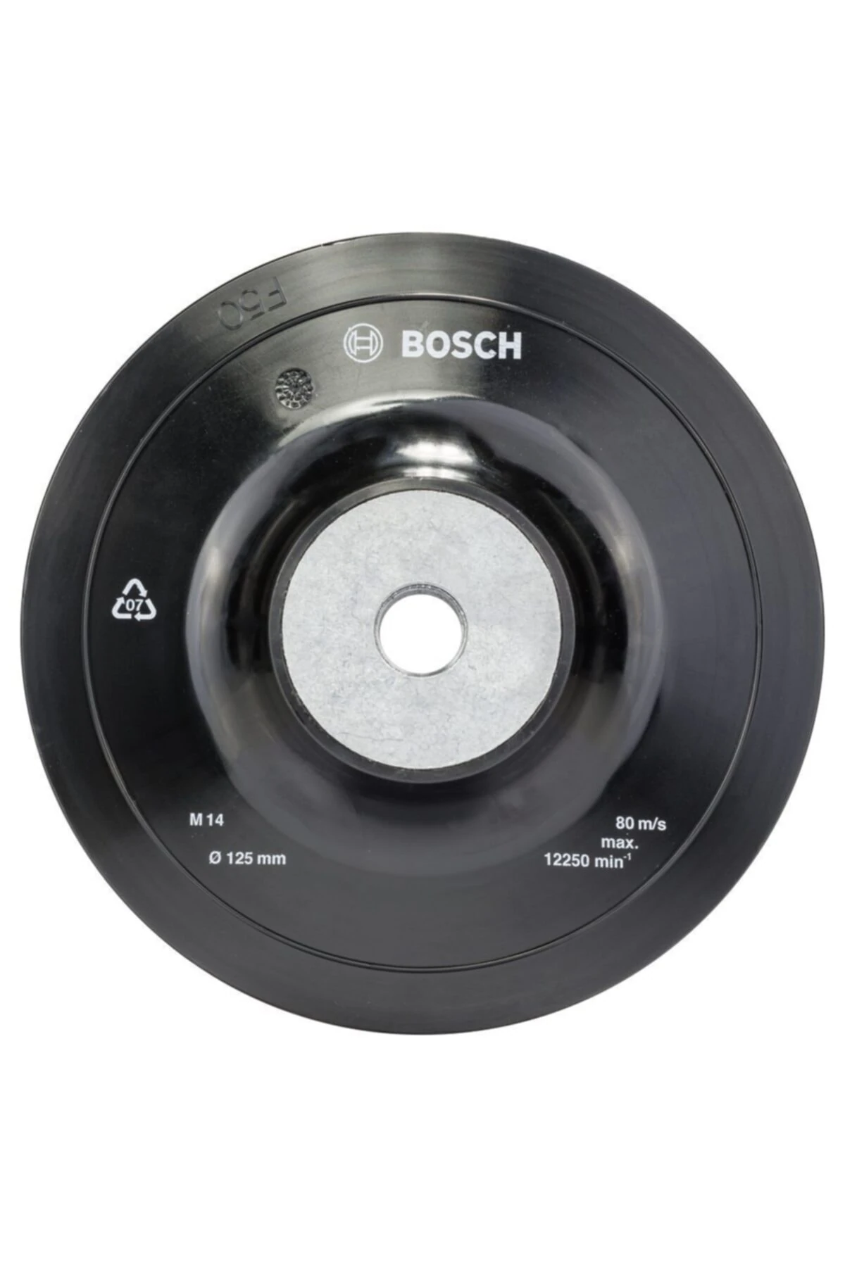 Fiber Disk Tabanı M14 Flanş Dişli 125mm