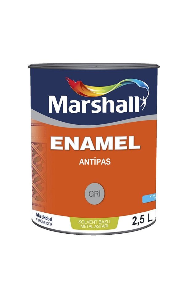 Enamel Antipas Gri 2,5 Lt. (3,5 KG)