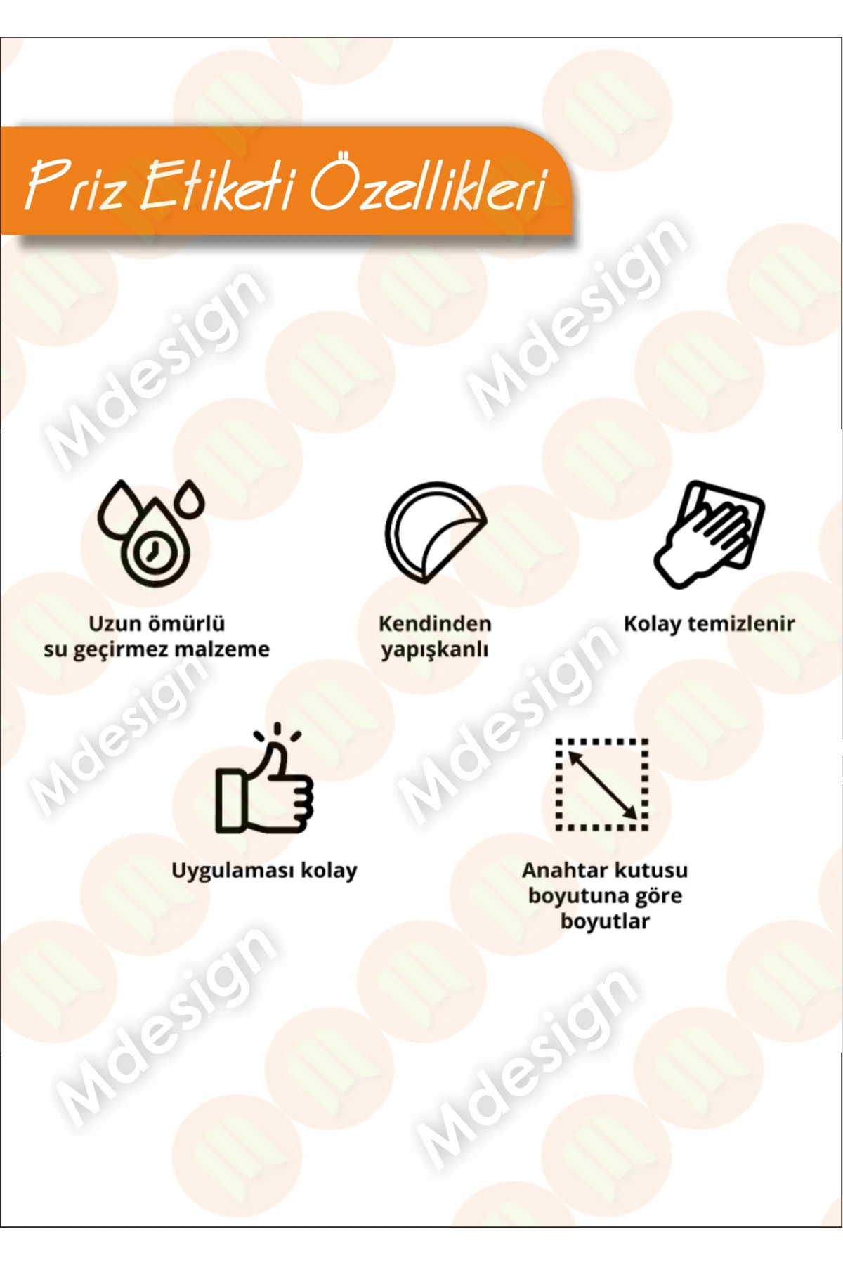 Çocuk Odası Duvar Priz Sticker Mini Boy Sticker - Sevimli Aslan ve Yıldızlar Sticker