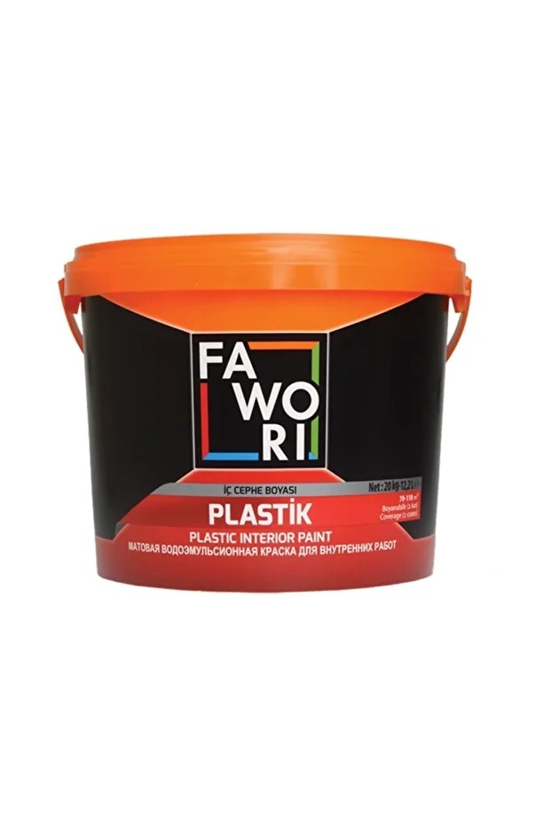 Plastik Iç Cephe Duvar Boyası 3,5 Kg.