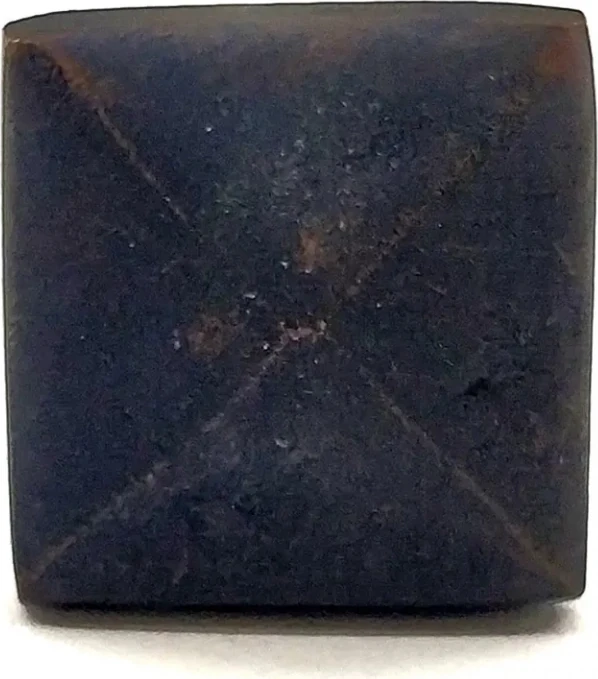 Antika Tarz Dekoratif Pirinç Piramit Kabara - 21 Mm, Oksit