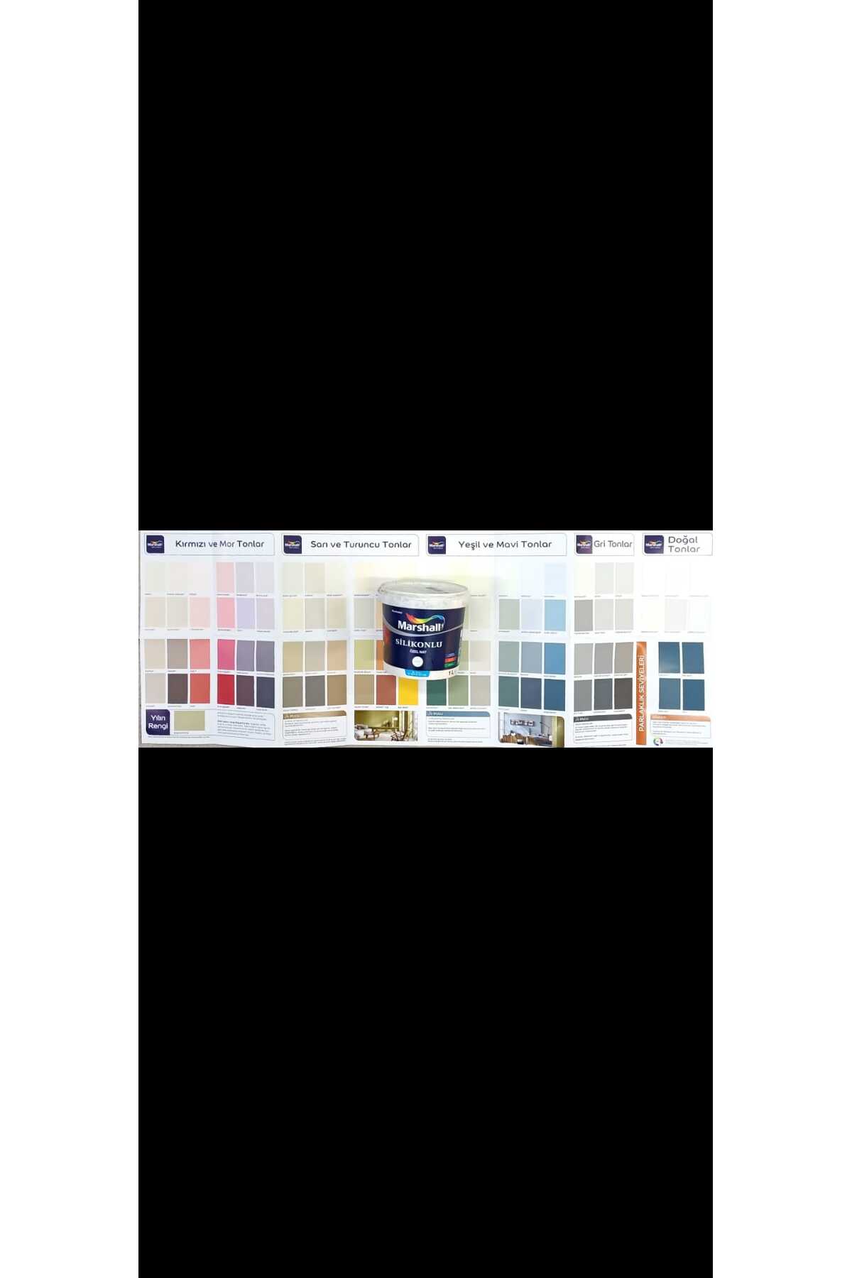 MARSHAL SİLİKONLU ÖZEL MAT İÇ CEPHE BOYASI 1 LT