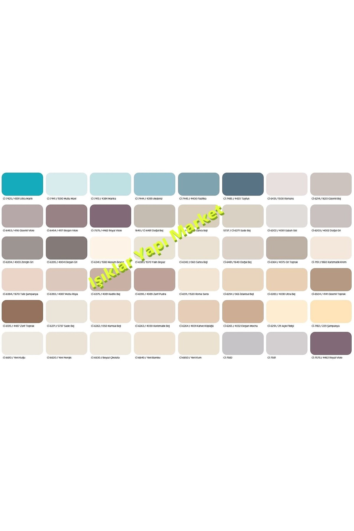 Elegans-küf Önleyici-tam Silinebilir-antibakteriyel-iç Duvar Boyası -ci-6660-yeni Antik