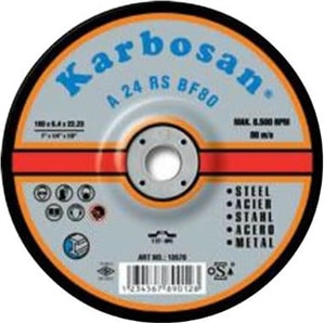 KARBOSAN 115X6.4 Taşlama Taşı