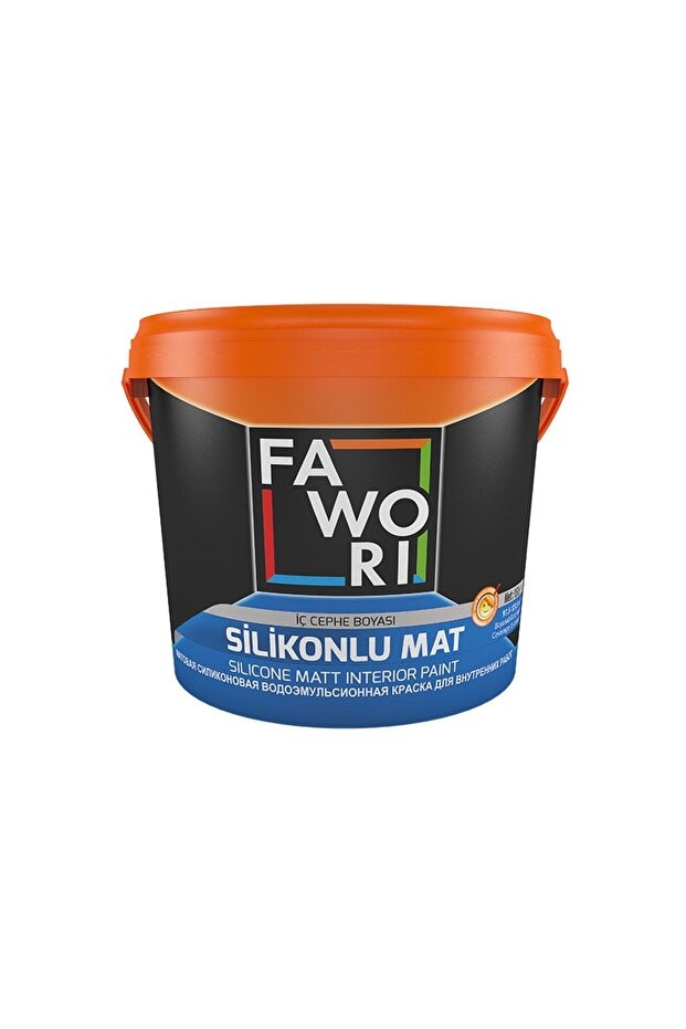 Silikonlu İç Cephe Boyası Mat Mum Çiçeği 2,5 lt