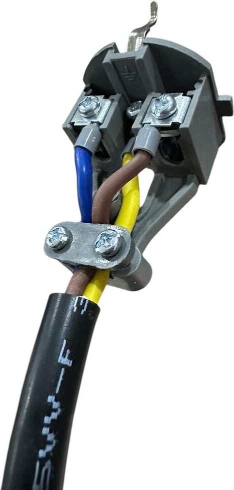 3'lü Grup Priz 3x2.5mm Cca Ttr Siyah Renk Topraklı Kauçuk Seyyar Elektrik Kablosu