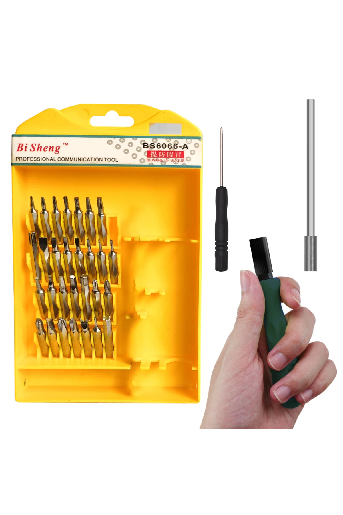 Bs6066-a Tornavida Seti Ve Cımbız 33 Parça Set