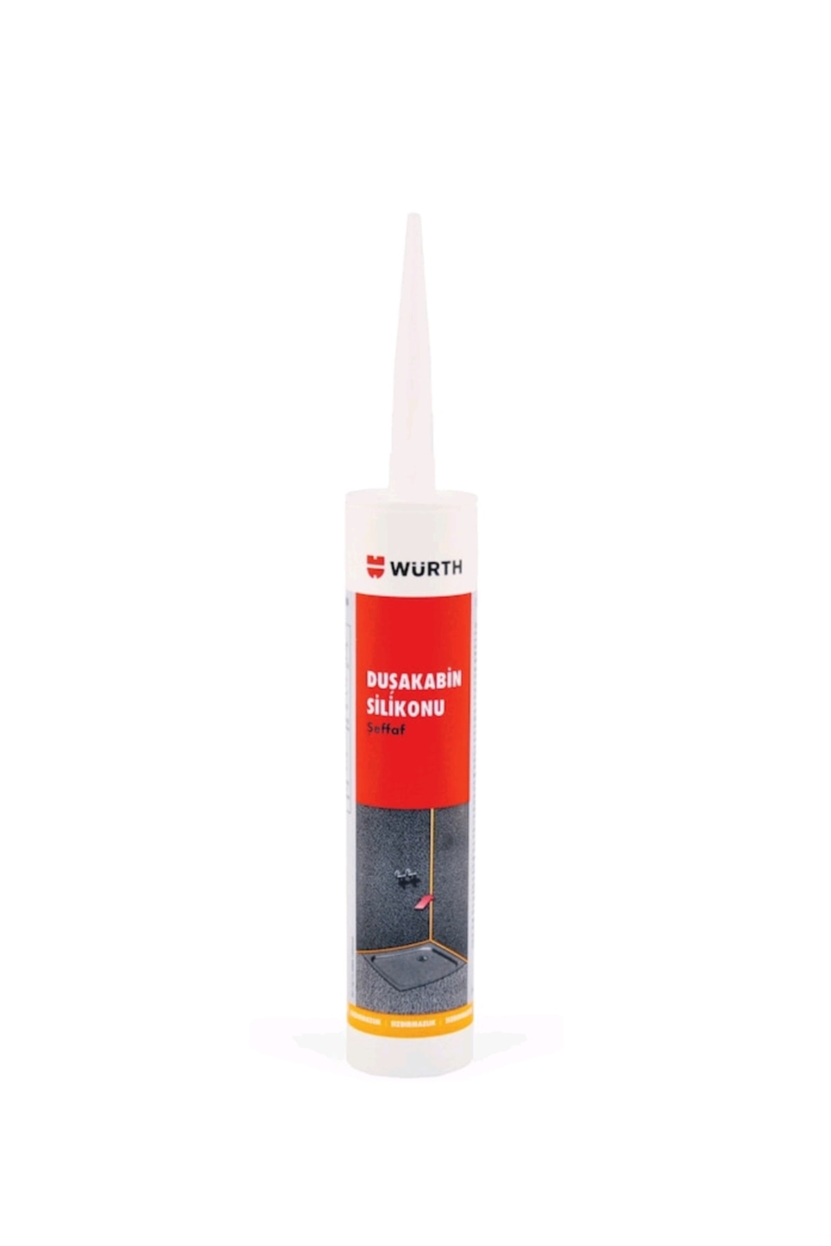 Duşakabin Silikonu Şeffaf 310 Ml 2 x adet