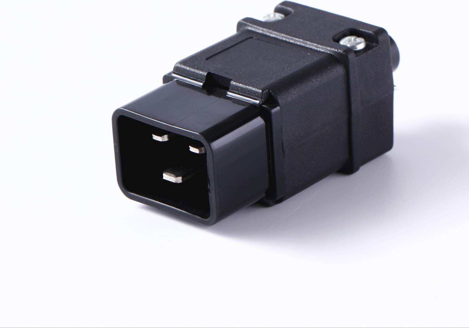 C20 Fiş Pdu/ups Soketi Standart IEC320 C20 16A 250V Ac Elektrik Güç Kablosu Konektörü