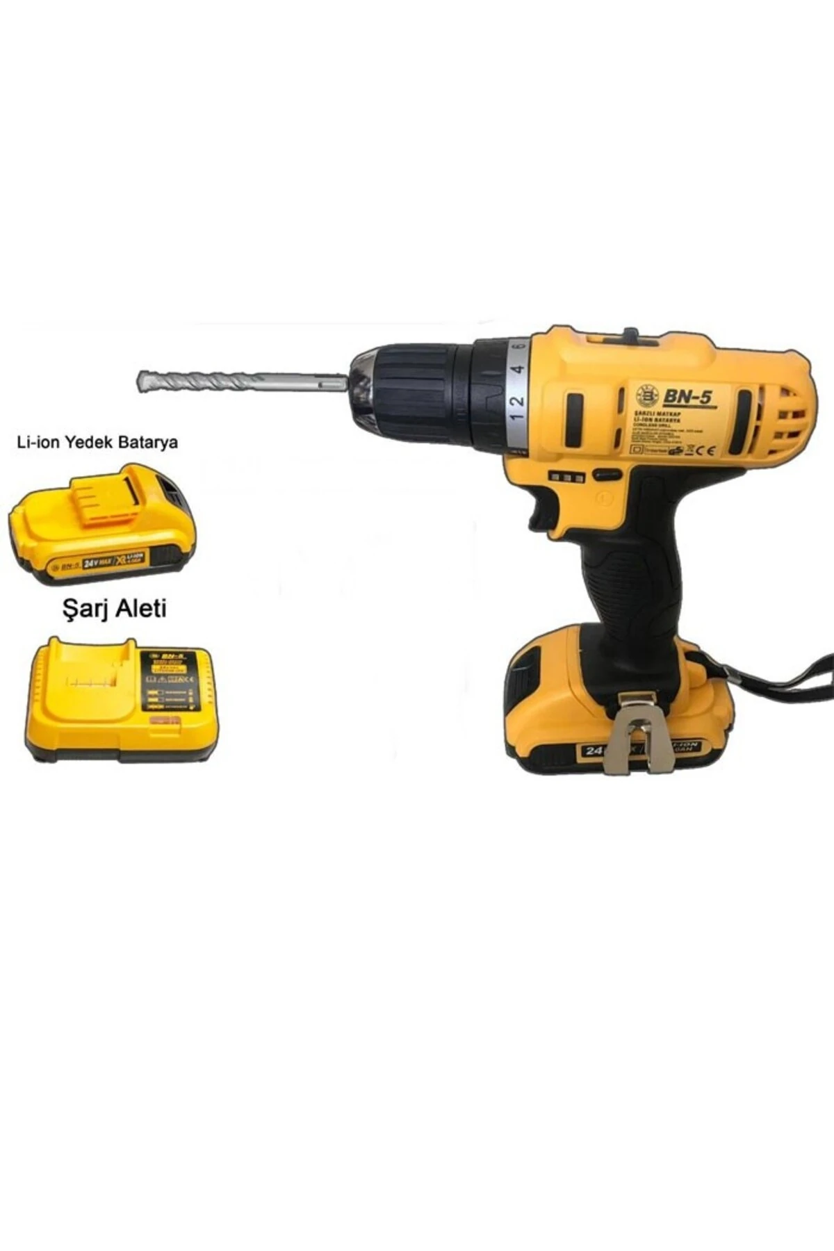 Çift Akülü Matkap Vidalama Seti
