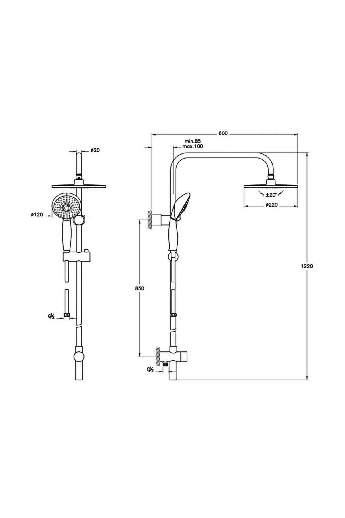 A45598 System Raın LH21 Kolon
