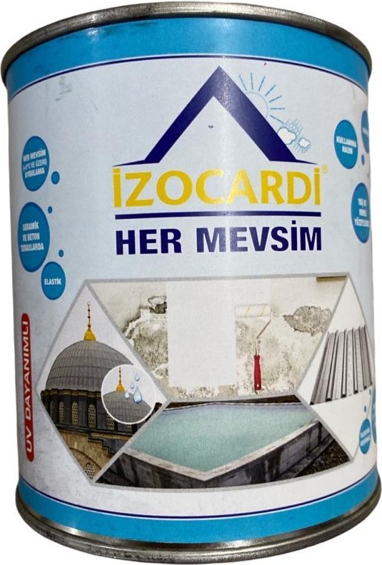 Izocardi Her Mevsim Şeffaf Su Yalıtım Sıvısı 1 kg