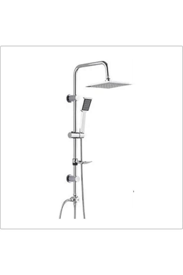 Rain Quadro Sürgülü Banyo Duş Takımı Seti Paslanmaz Boru