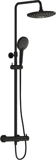 Aquaheat Bliss 240 2f Duş Sistemi , Mat Siyah