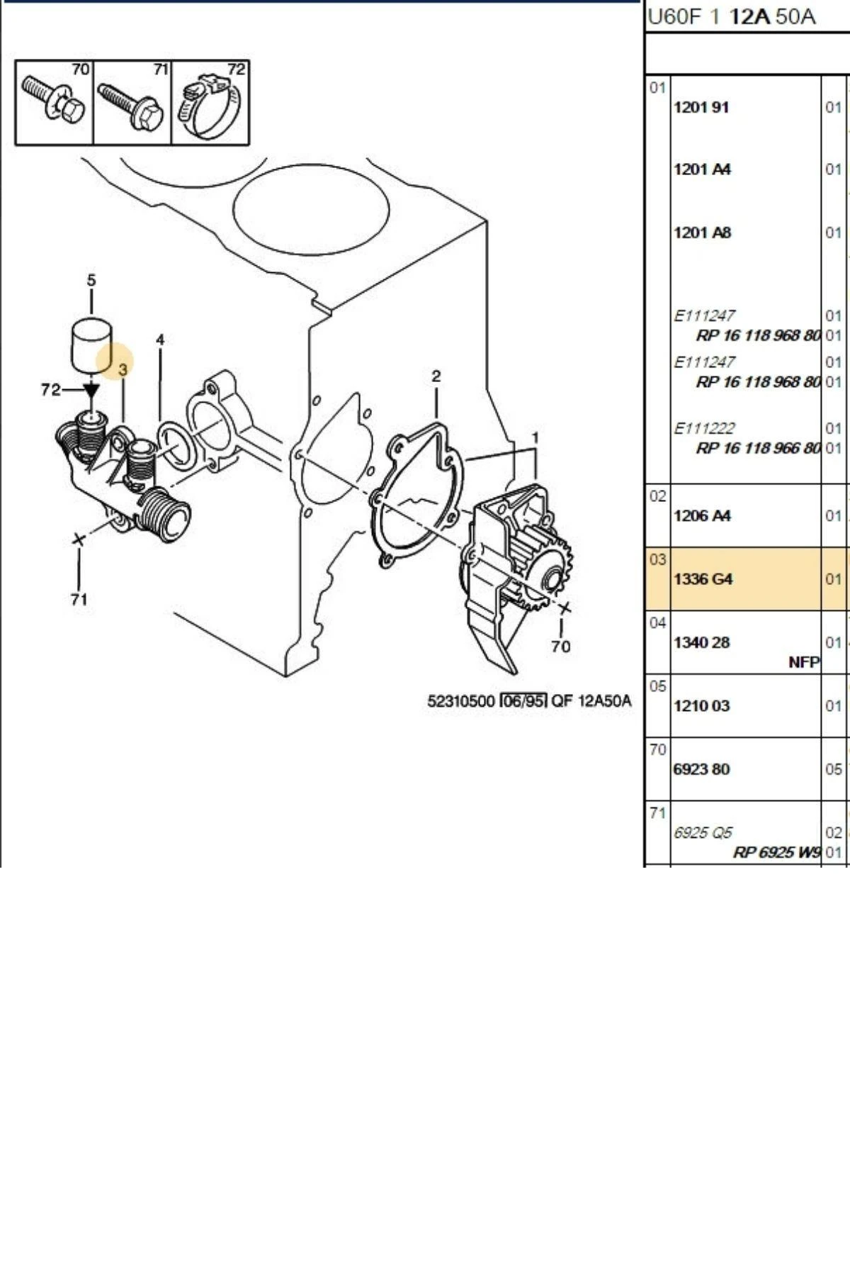Su Kollektörü Partner Boxer Expert (17929-BRS63330-1336G4)
