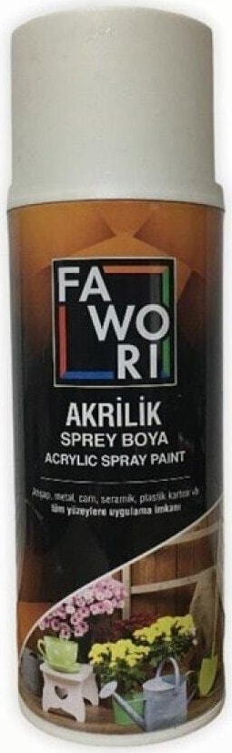 Akrilik Sprey Boya 400 ml Mat Beyaz